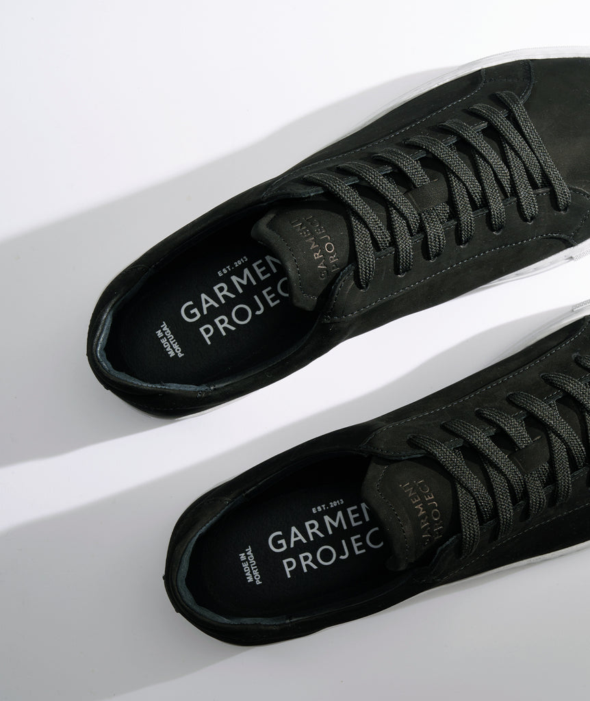 GARMENT PROJECT MAN Type - Black Nubuck Sneakers 999 Black