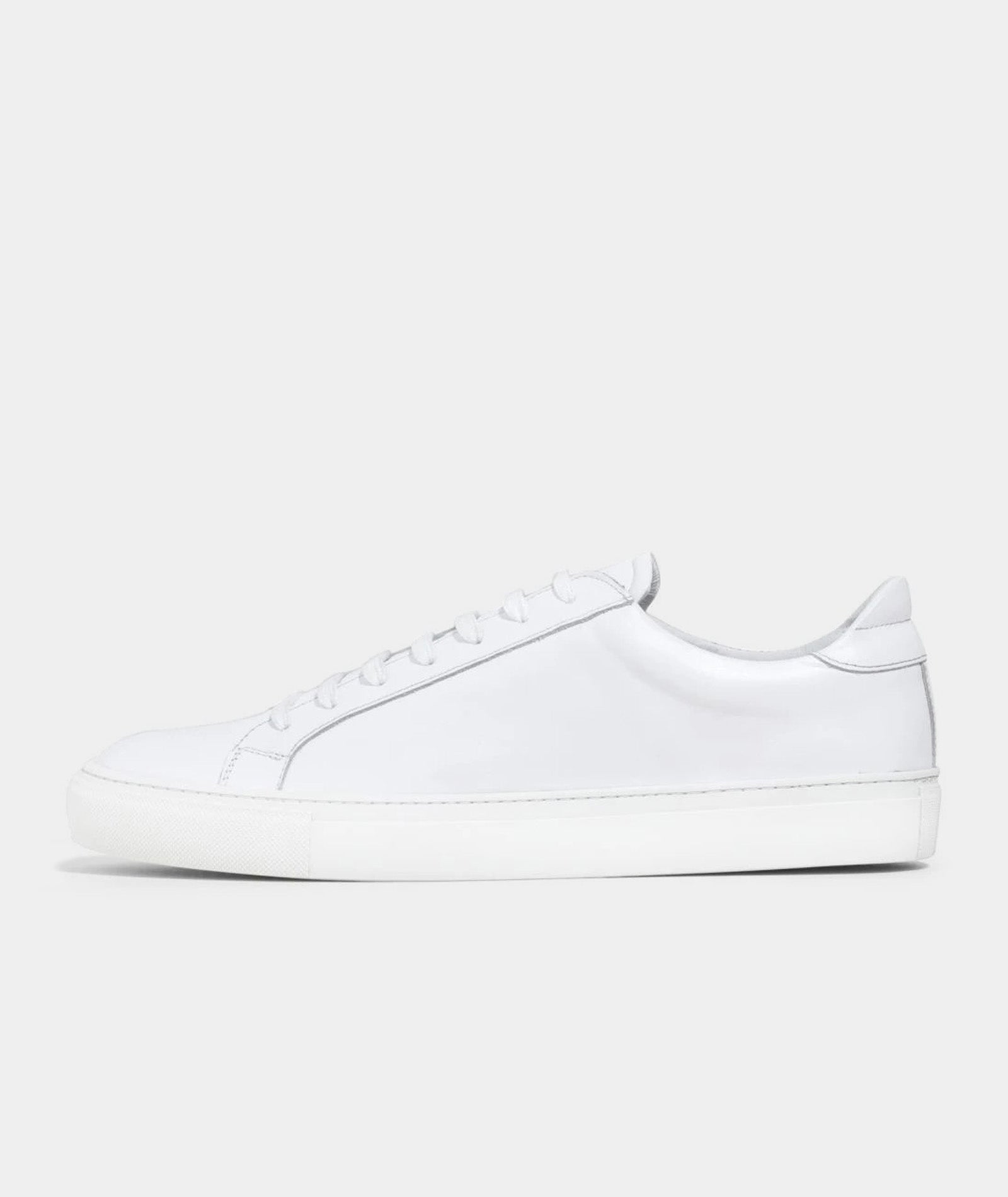 GARMENT PROJECT MAN Type - White Leather Sneakers 100 White