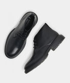 GARMENT PROJECT MAN Willy Desert - Black Leather Boots 999 Black