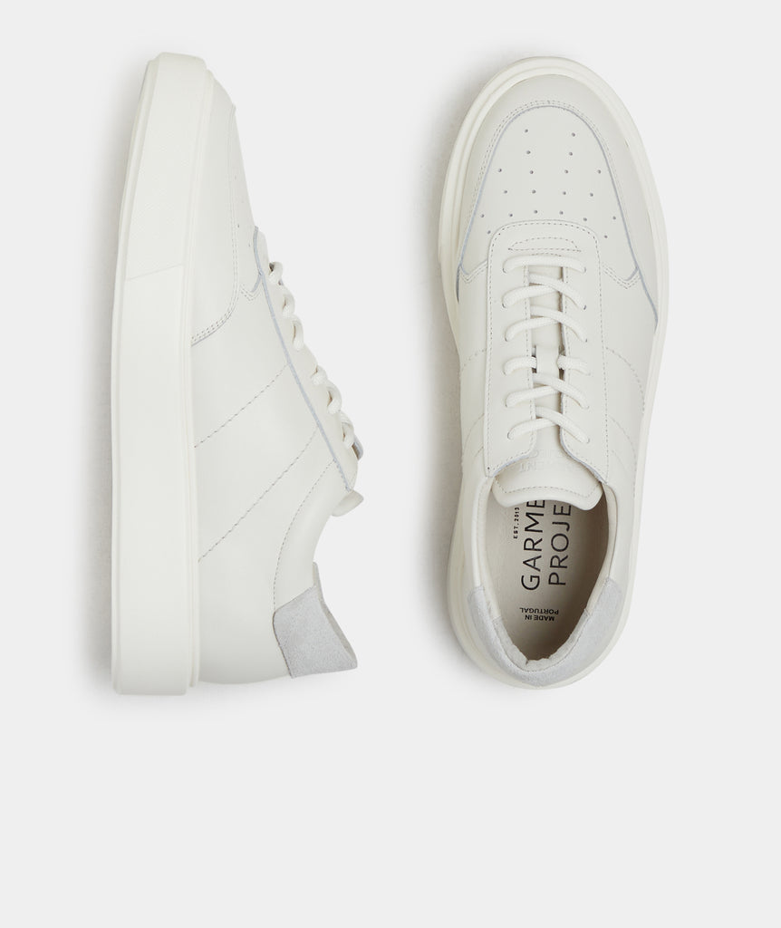GARMENT PROJECT MAN X-Light Legend - Off White Leather Sneakers